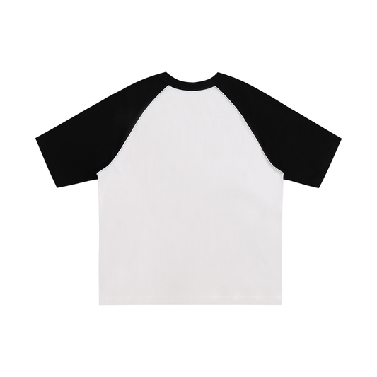Beat Builders Support Color-Blocked Raglan Sleeve T-Shirt