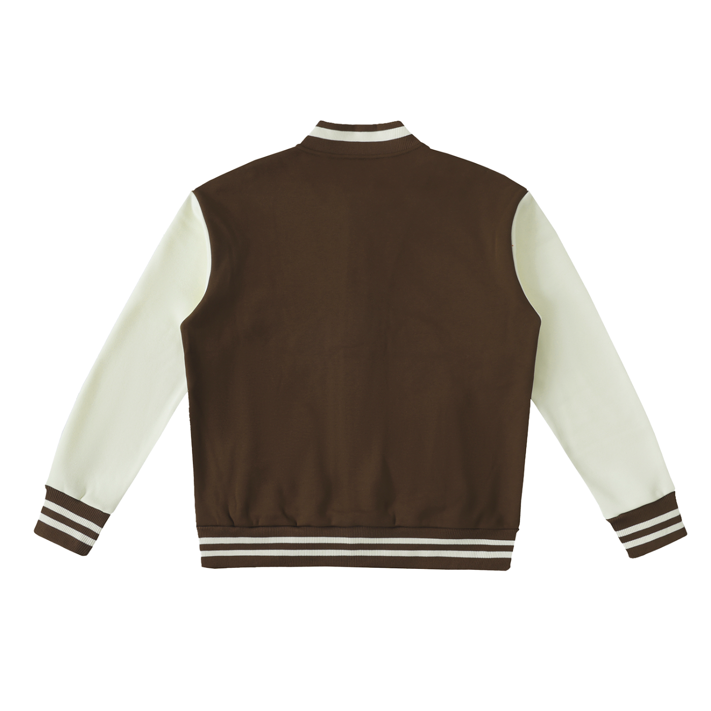 SWIZZLE Two-Tone Fleeced Varsity Jacket